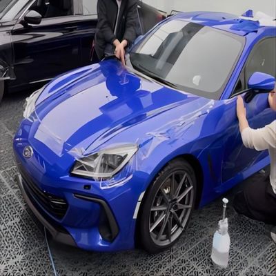 Un bon prix. 1.52*15m film de carrosserie de voiture brillant haute Ppf avec Tpu matériau anti rayures / corrosion / jaunissement peinture automobile film de protection en ligne