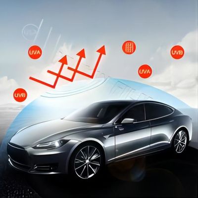 Un bon prix. 70% de rejet de chaleur Contrôle solaire Film double couche de vitre de voiture Réduction de l'éblouissement 2 Mil en ligne